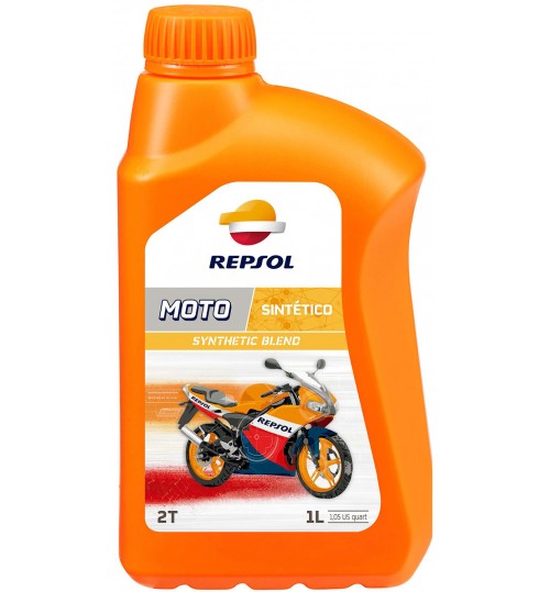 REPSOL MOTO SINTETICO 2T, 1л